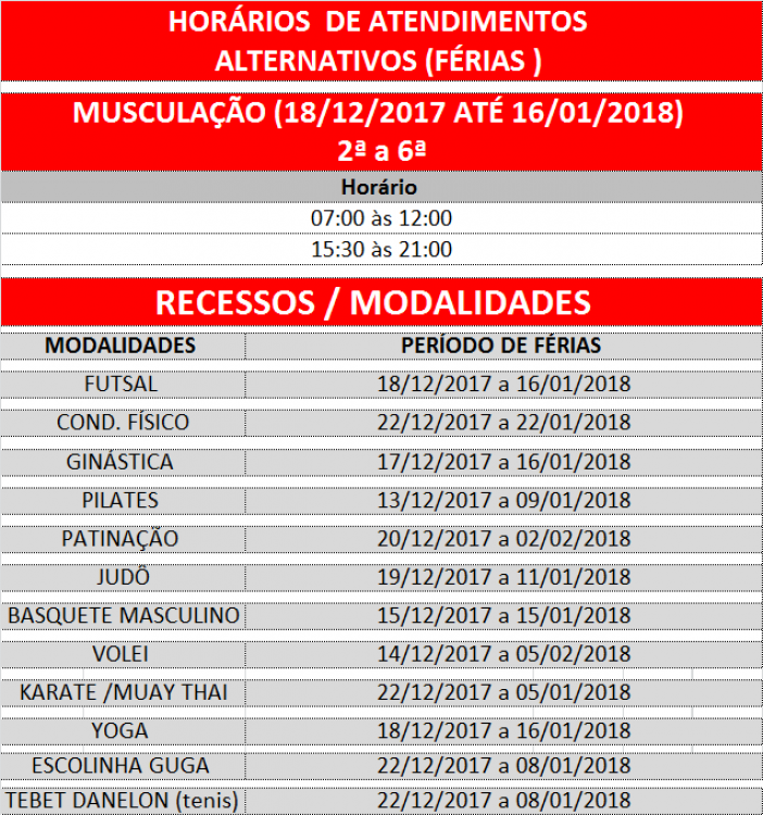 FERIAS MUSC